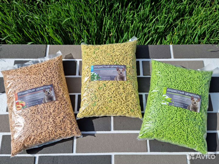 Наполнитель древесный комкующийся