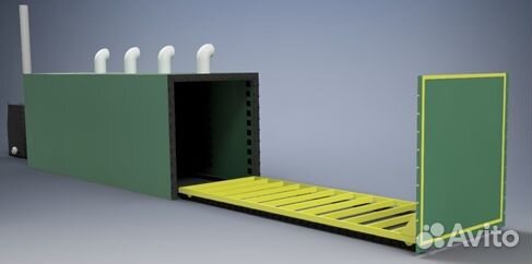 Котел воздушный для сушильной камеры