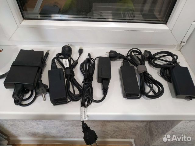 Зарядные устройства для ноутбуков Dell, Lenovo