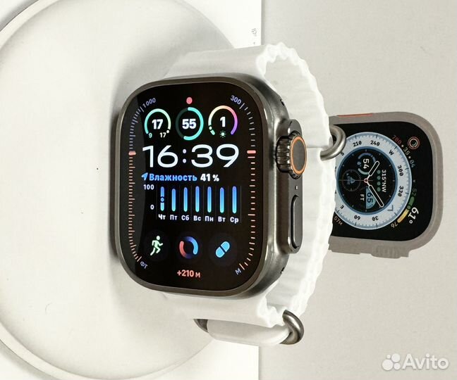 Apple Watch Ultra 49mm White Ocean Band KакHовые