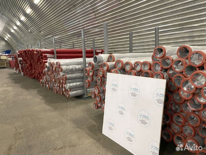 Бетоновод-труба усиленный 125 на бетононасос