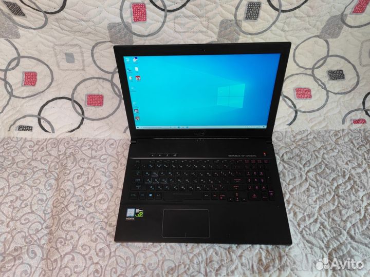 Asus rog zephyrus i7, 16gb, 128ssd, 1tb, gtx 1060
