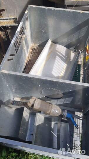 Клетка для кроликов с маточником