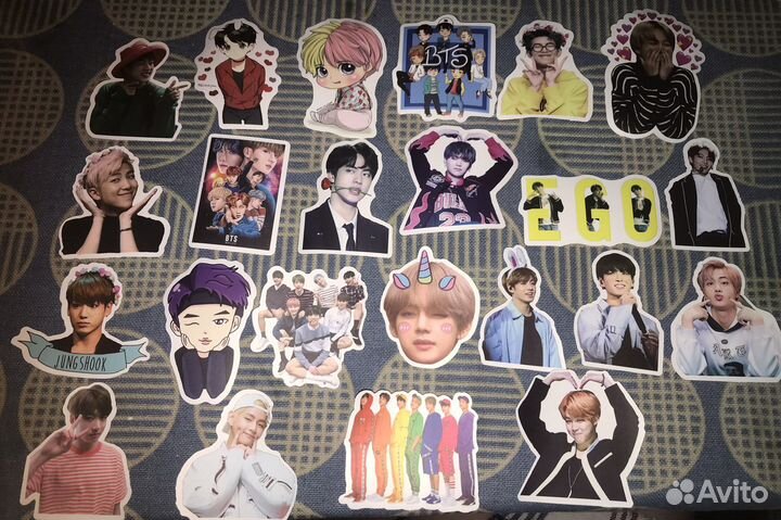 Наклейки BTS