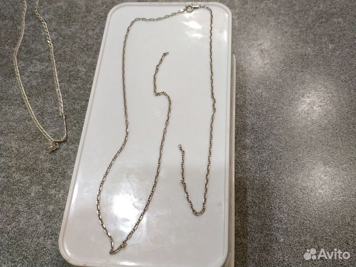 Цепь серебро