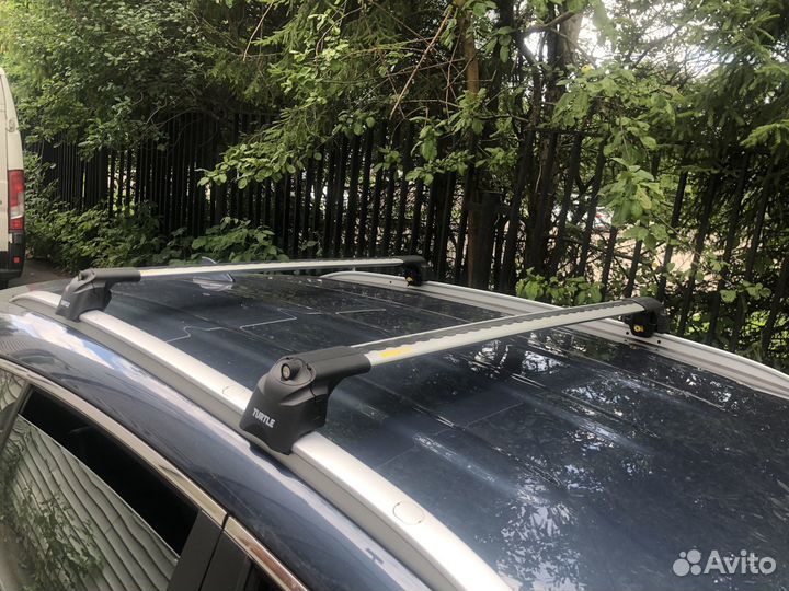 Багажник на рейлинги Turtle AIR 2 Hyundai Tucson