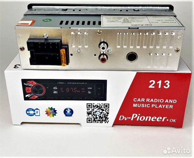 Автомагнитола с bluetooth новая гарантия