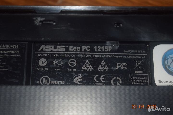 Asus Eee PC 1215 корпус
