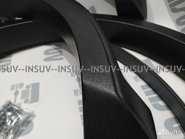 Расширители арок (антилаптеры) на ниву 2131, ABS