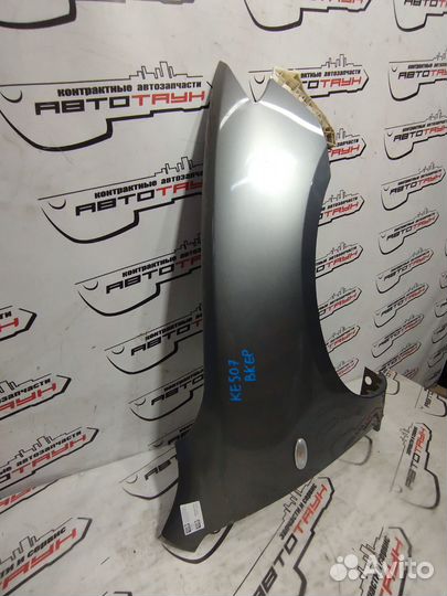 Крыло mazda axela mazda3 BK BK3P BK5P bkep BN8V52111D переднее правое sedan серый, 29Y KE507