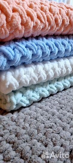 Плед ручной работы