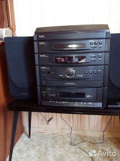 Музыкальный центр sharp cms-r160cdg оригинал 90-х