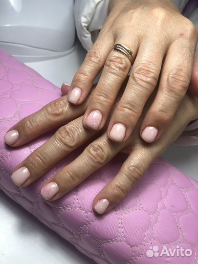 Маникюр с покрытием гель лак