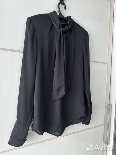 Блузка черная h&m 46-48р