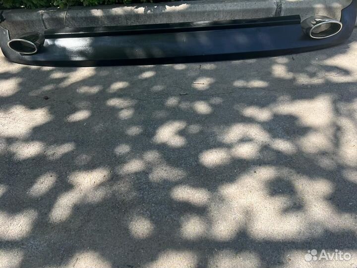 Диффузор с насадками на mercedes w212