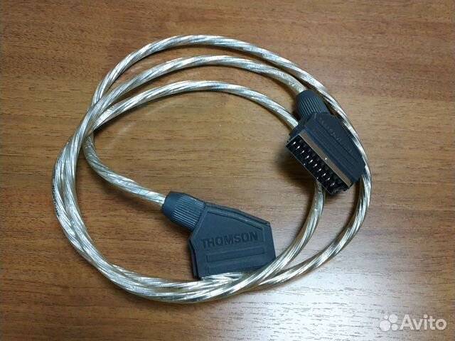 Кабель scart thomson экранированный