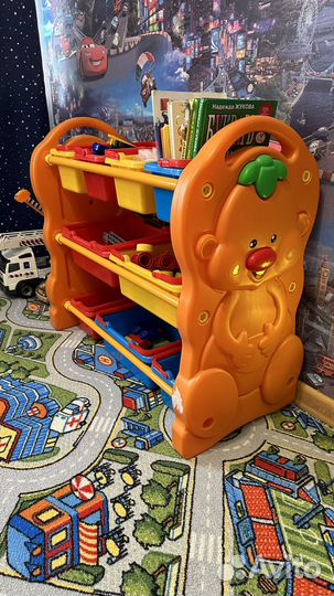 Стеллаж для хранения игрушек