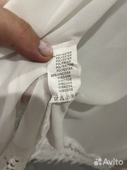 Халат женский с кружевом 50/52