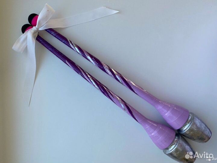 Обмотка предметов для художественной гимнастики