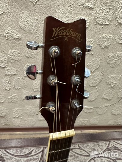 Акустическая гитара washburn d10c