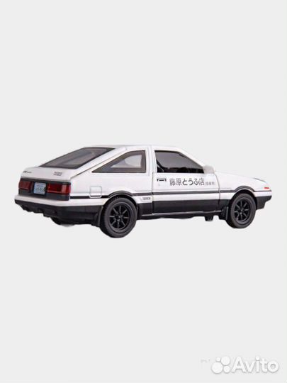 Металлическая модель машины Toyota Trueno AE86