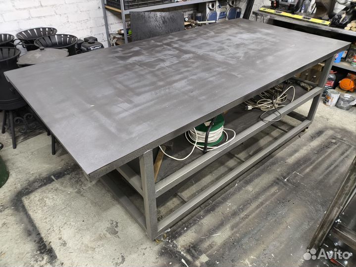Стол металлический бу