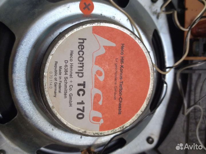 Heco ретро ас Колонки