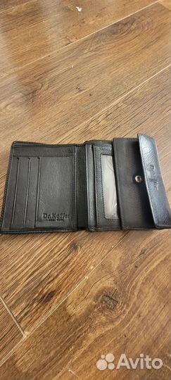 Кошелек мужской кожаный 