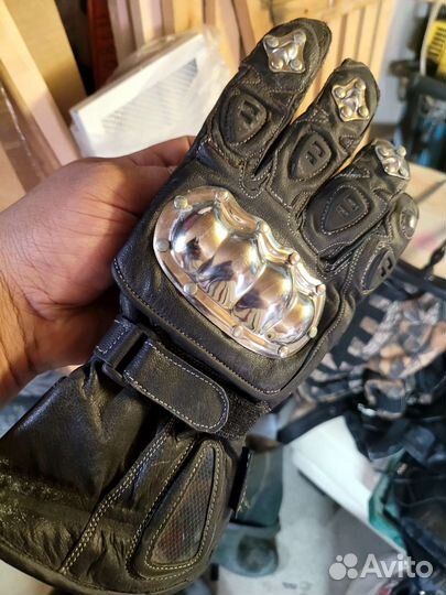 Мотоперчатки удлинённые xelment