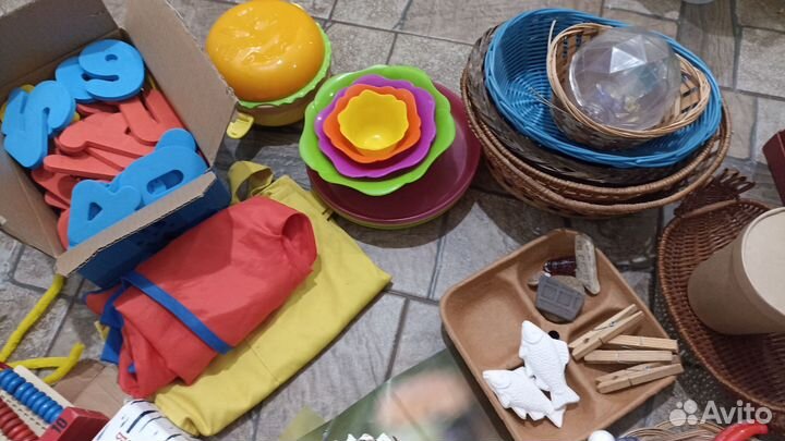 Игрушки монтессори пакетом