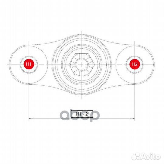 Шаровая опора нижняя FR toyota Estima 90-99 CB0392