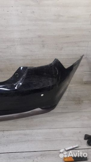 Бампер задний под парктроники Toyota Camry Xv50 С