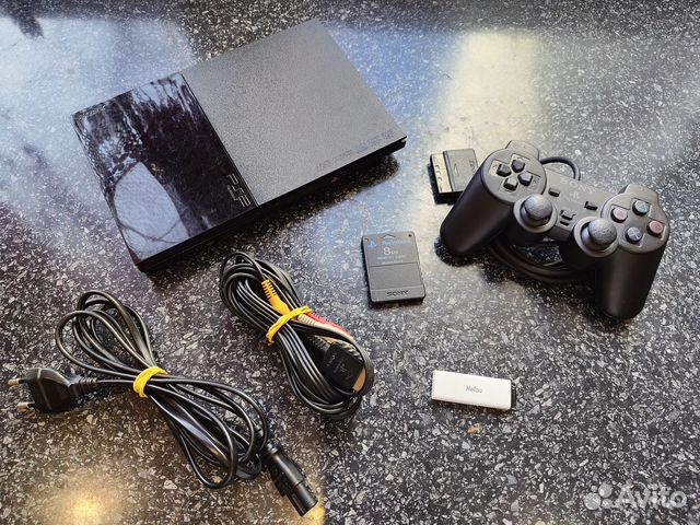 Sony PlayStation 2 Slim Прошитая, 64GB