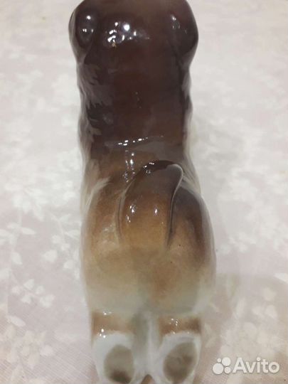 Фарфоровая собака лфз