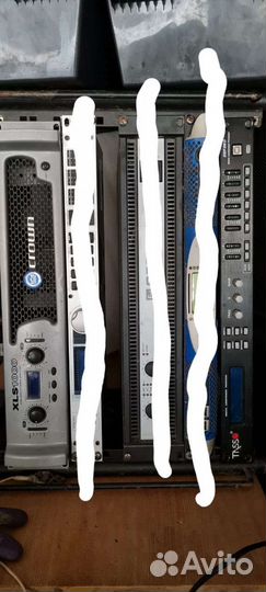 Концертный усилитель crownxls1000, driverack pa+