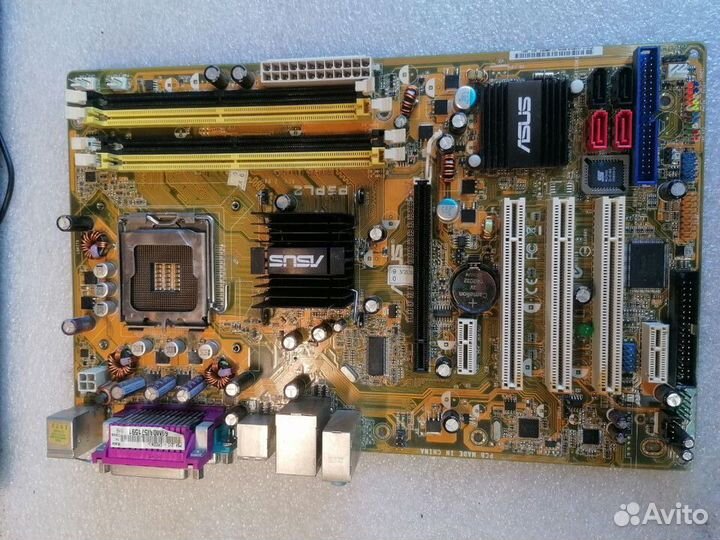 Материнская плата asus P5PL2