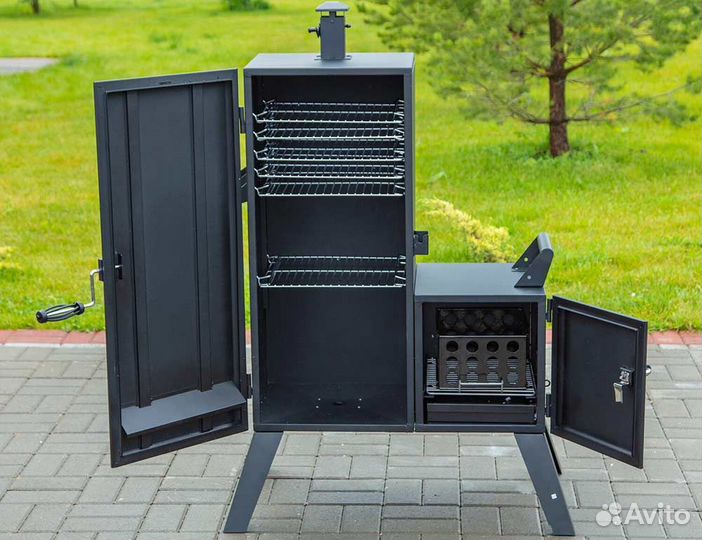 Коптильня угольная