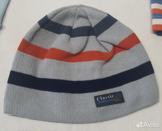 Шапка для мальчика демисезонная