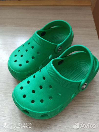 Crocs шлепки детские