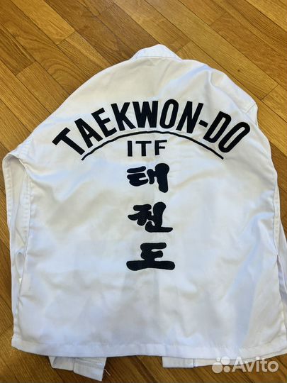 Форма для тхэквондо, детская, 110-120 рост
