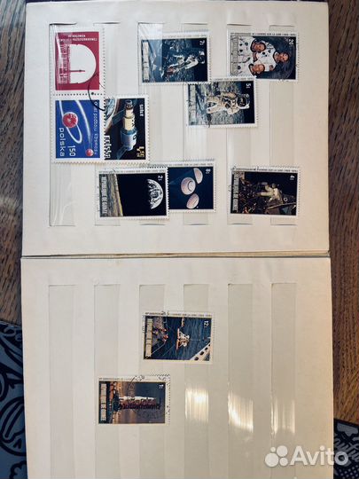 Почтовые марки лотами