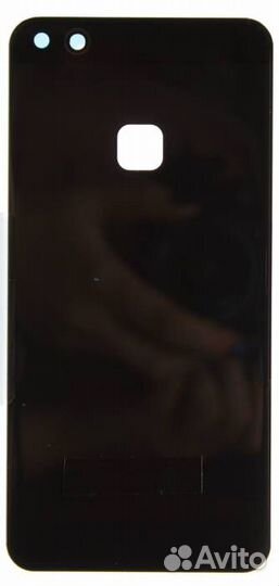 Задняя крышка для Huawei P10 Lite Черная (со стекл