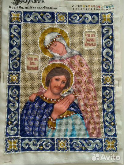 Икона Св.кн.Петр и кн.Феврония