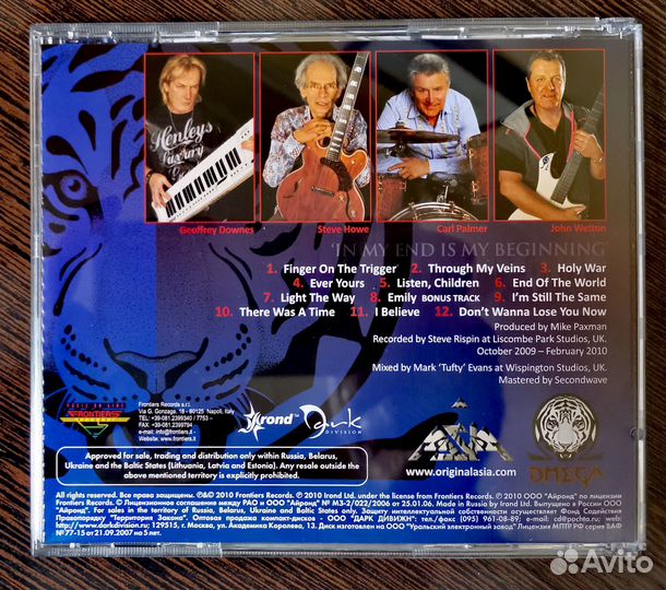 Asia “Omega” (2010) (лицензионный CD)