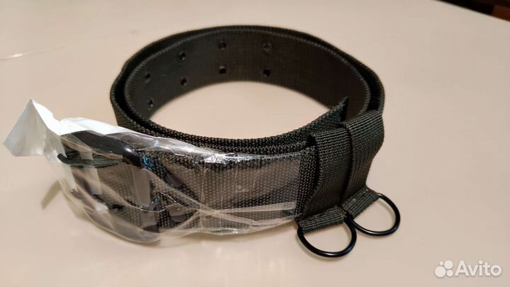 Тактический ремень для охоты, рыбалки, черн./зел
