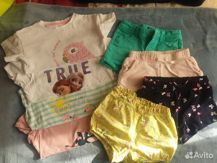 Одежда пакетом для девочки 110р