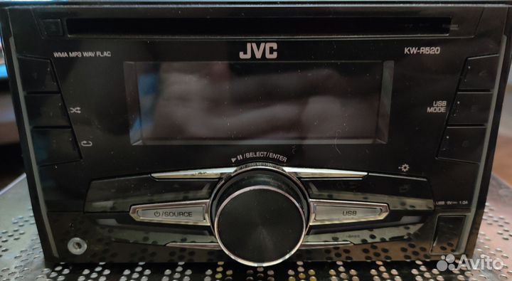 Магнитола 2 din JVC KW-R520