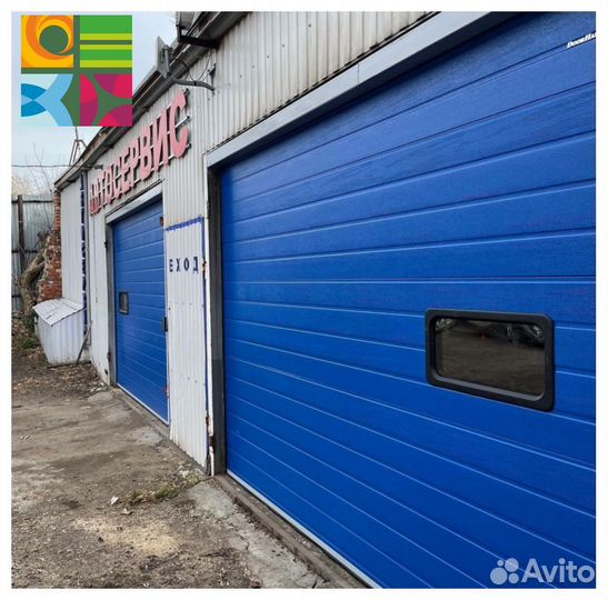 Гаражные ворота alutech