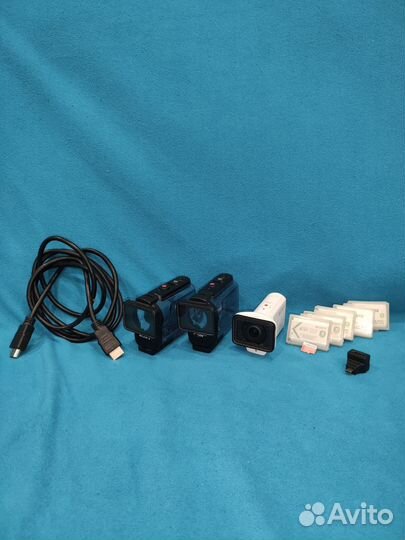 Экшн камера sony as300 полный комплект