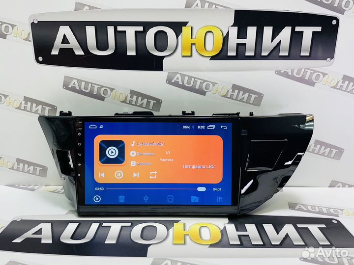 Магнитола AMP 8/2/32 Toyota Corolla 11 2012-2016